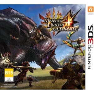 Cover art for Monster Hunter 4 Ultimate for Nintendo 3DS