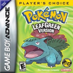 Cover art for Pokemon LeafGreen Version for Game Boy Advance