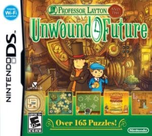 Cover art for Professor Layton Unwound Future for Nintendo DS