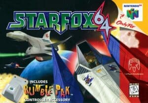 Cover art for Starfox 64 for Nintendo 64