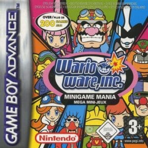 Cover art for Wario Ware Inc: Minigame Mania for Game Boy Advance