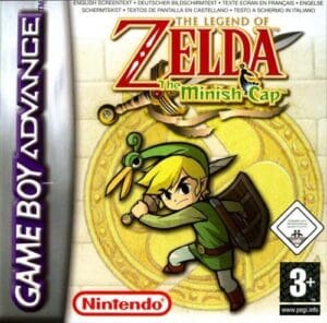 Cover art for LoZ The Minish Cap for Game Boy Advance