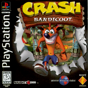 Cover of Crash Bandicoot for PlayStation 1
