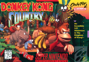 Cover art of Donkey Kong Country for Super Nintendo