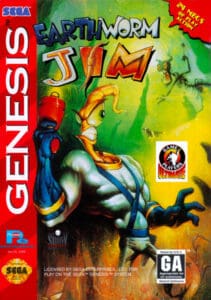 Cover of Earthworm Jim for Genesis