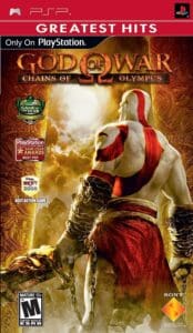 Cover art of God of War Chains of Olympus for PSP