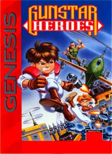 Cover of Gunstar Heroes for Sega Genesis