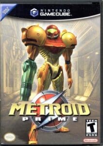Cover art of Metroid Prime for Nintendo Gamecube