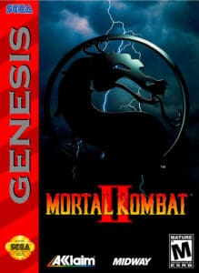 Cover of Mortal Kombat II for Sega Genesis