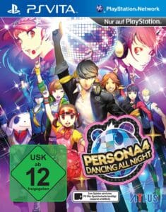 Cover art of Persona 4 Dancing All Night for PlayStation Vita