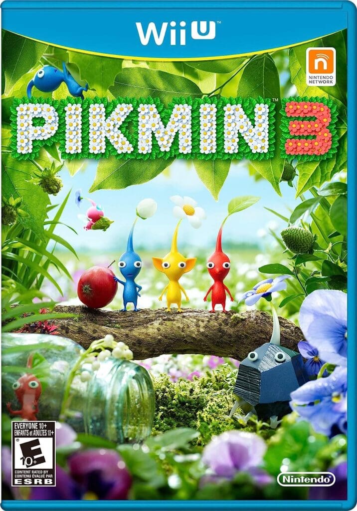Cover art of Pikmin 3 for Nintendo Wii U