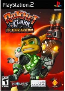 Cover of Ratchet & Clank Up Your Arsenal for PlayStation 2