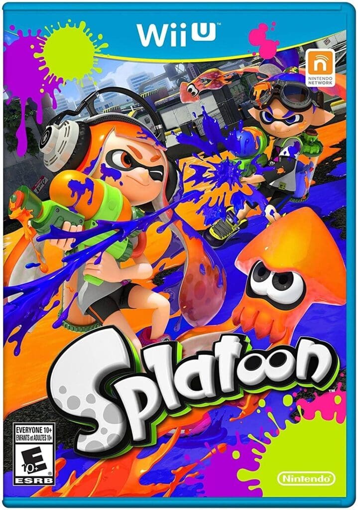 Cover art of Splatoon for Nintendo Wii U