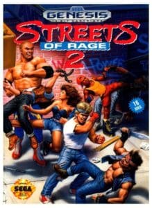 Cover of Streets of Rage 2 for Sega Genesis