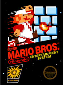 Cover art of Super Mario Bros for NES