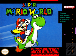 Cover art of Super Mario World for Super Nintendo