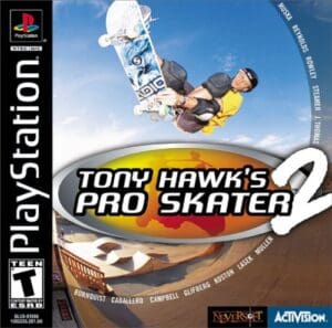 Cover of Tony Hawk's Pro Skater 2 for PlayStation 1