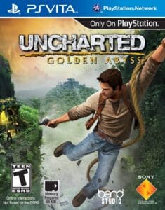 Cover art of Uncharted Golden Abyss for PlayStation Vita