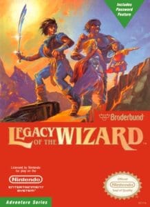 NES cover of Legacy of the Wizard