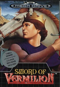 Genesis cover of Sword of Vermillion