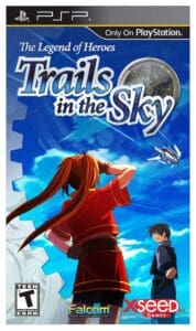 PSP cover of The Legend of Heroes: Trails in the Sky
