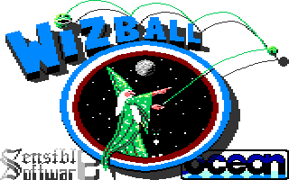 C64 Wizball title screen