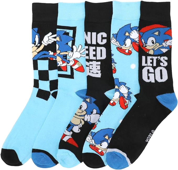 Sonic the Hedgehog socks