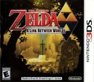 Cover of The Legend of Zelda: A Link Between Worlds for Nintendo 3DS