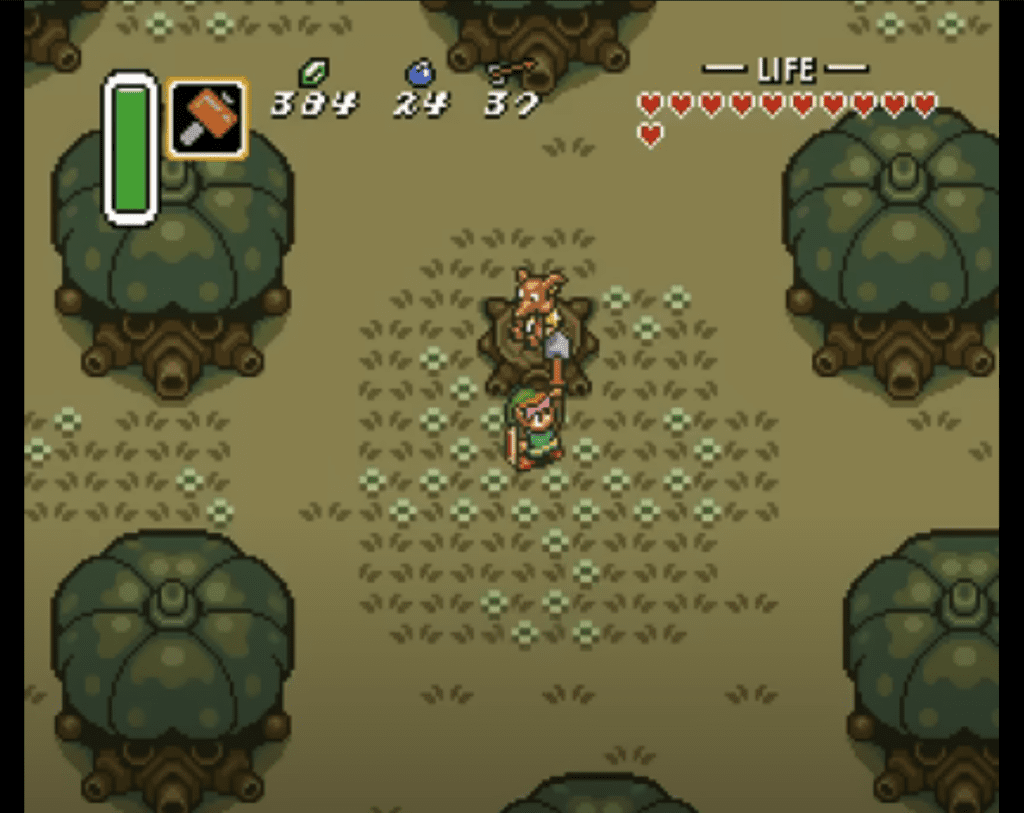 The Legend of Zelda: A Link to the Past screenshot from SNES