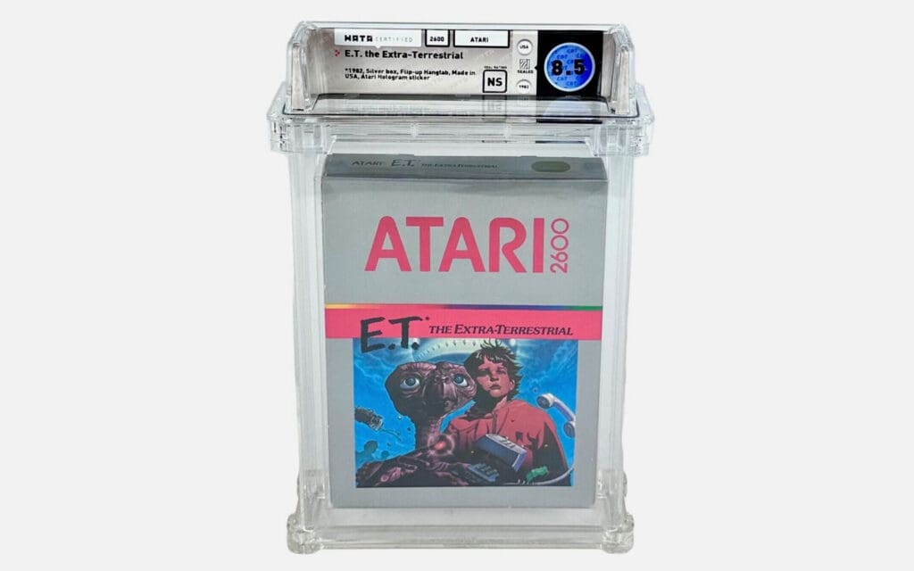 ET the Extra-Terrestrial Atari cartridge