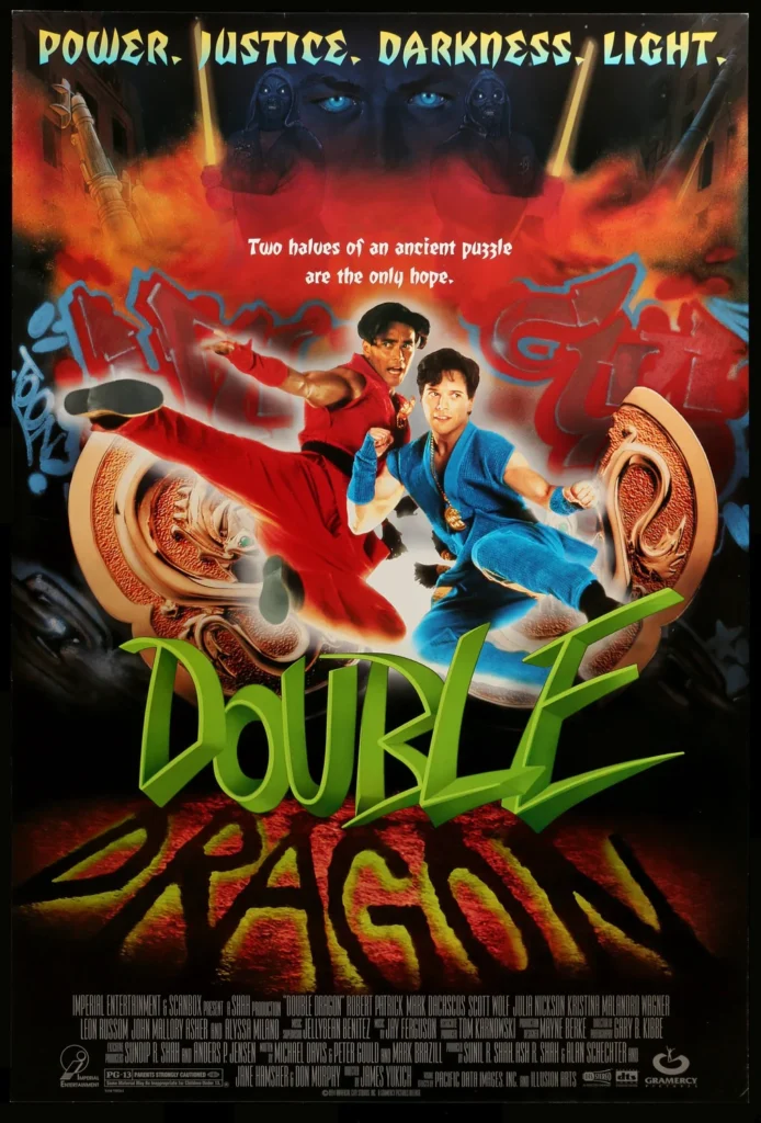 Double Dragon poster from 1994