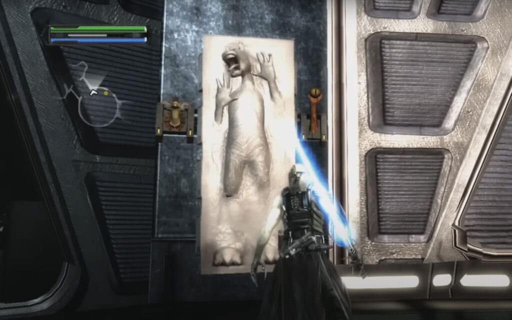 Star Wars: The Force Unleashed easter egg