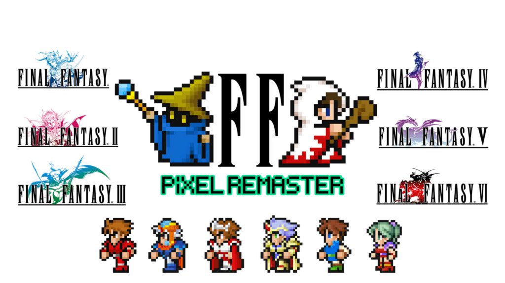 Final Fantasy Pixel Remaster banner