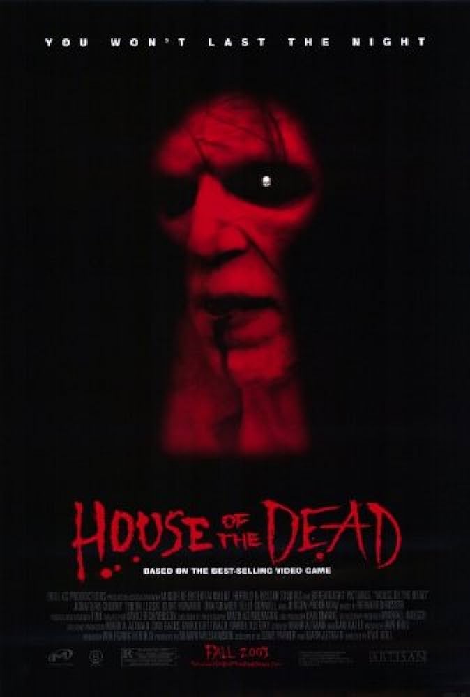 House of the Dead poster from 2003