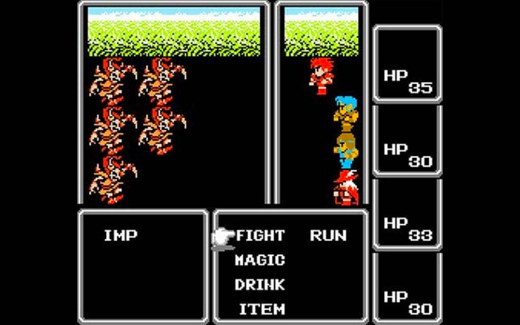 Final Fantasy 1 for NES