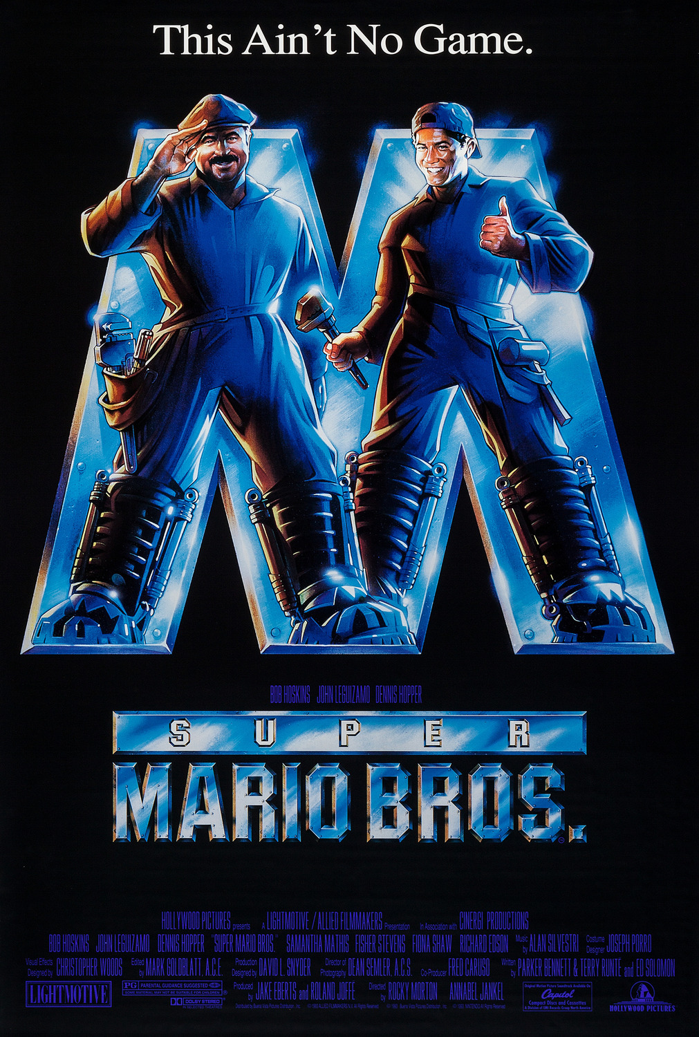 Super Mario Bros. movie poster from 1993