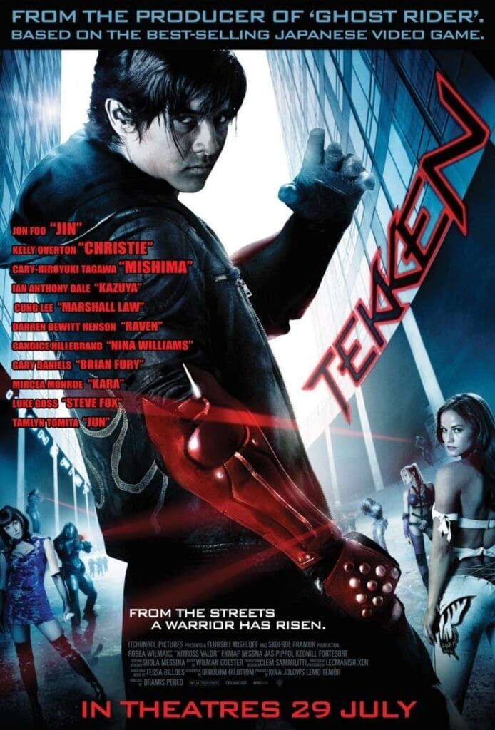 Tekken movie poster from 2009