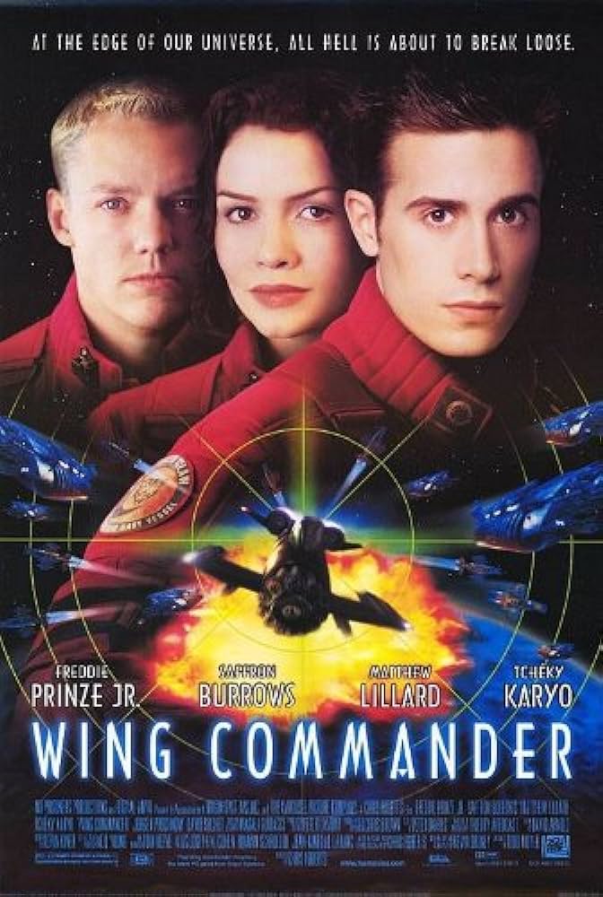 Wing Commander poster from 1999