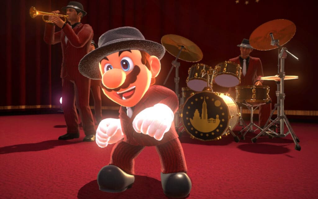 Musician Mario from Super Mario Bros. Odyssey