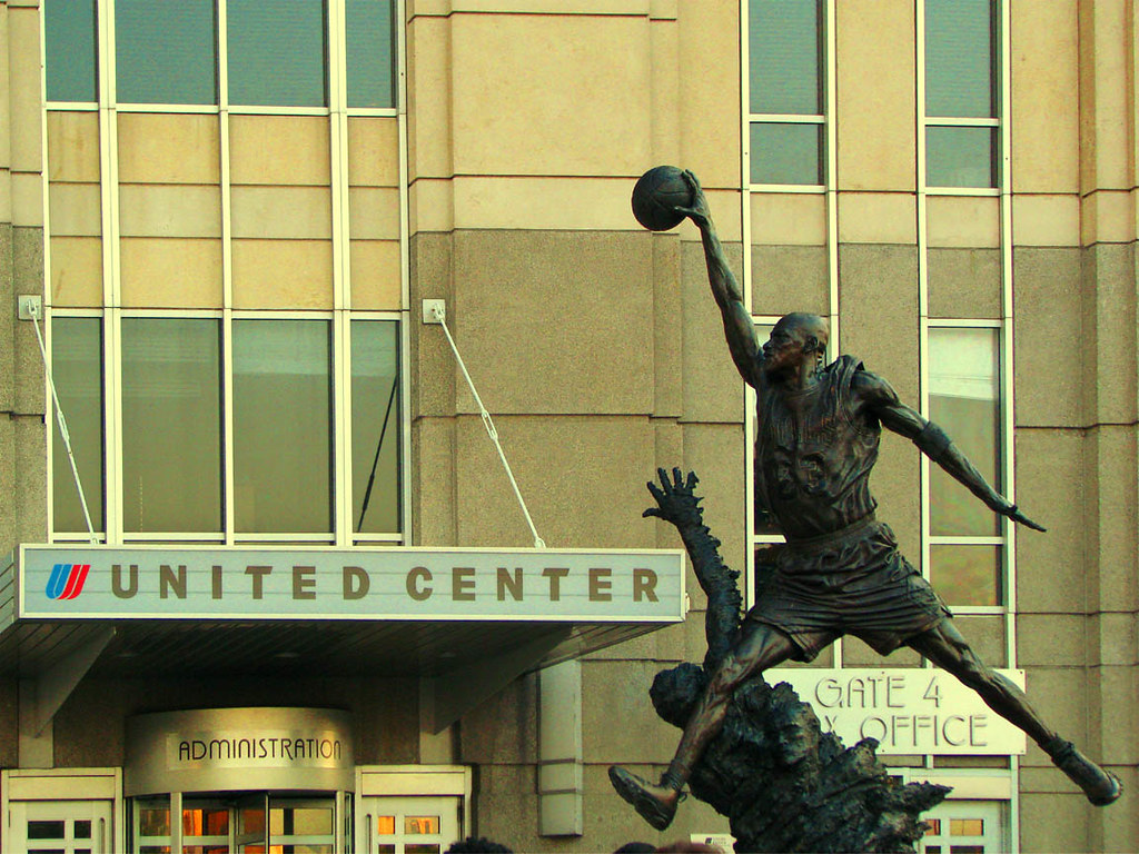 Back at the United Center
