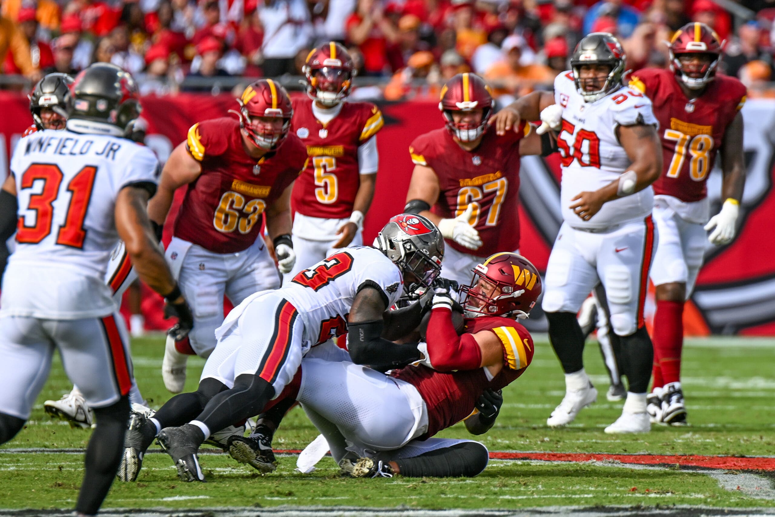Tampa Bay Buccaneers and Washington Commanders