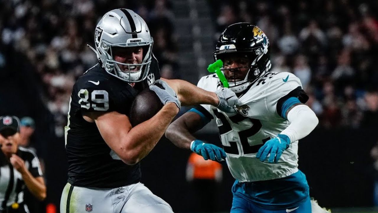 All 11 Brock Bowers Catches in Week 16 Win vs. Jaguars Raiders NFL,Las Vegas Raiders