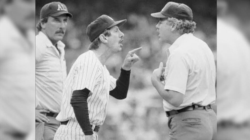 Billy Martin's last ejection