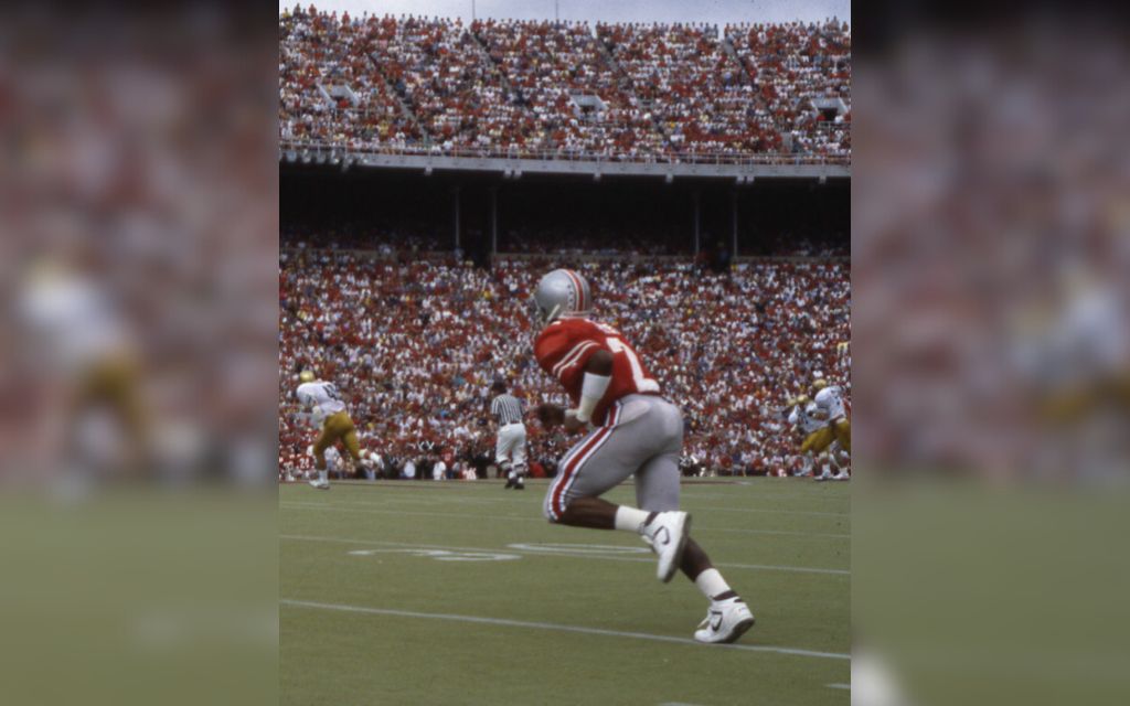 Carter at Ohio State in 1986