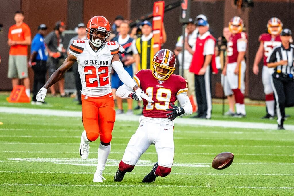 Cleveland Browns vs. Washington Redskins