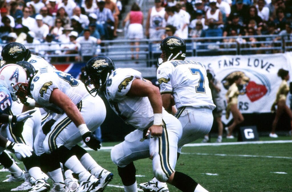 Jacksonville Jaguars first home game in 1995