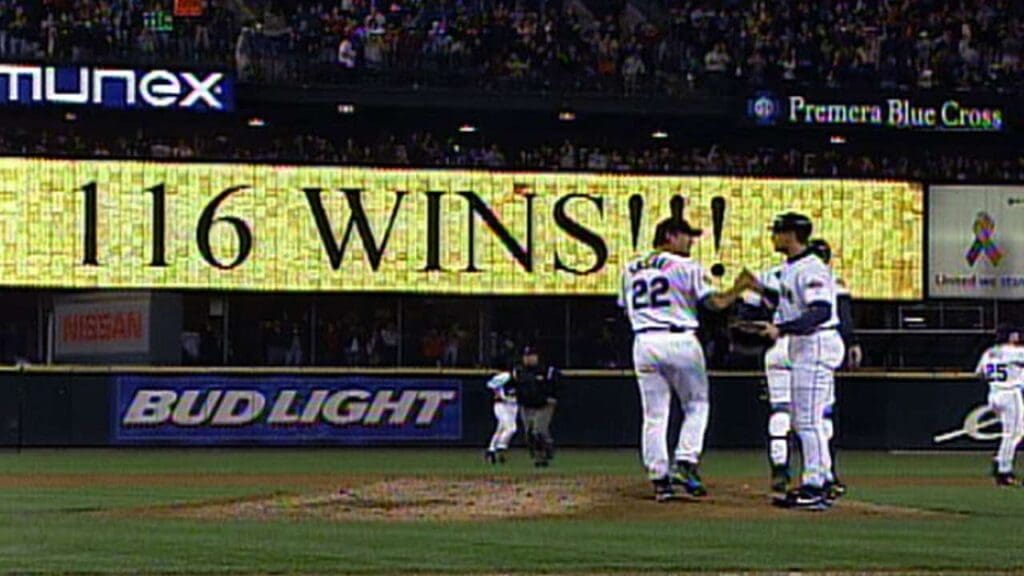 Seattle gets its 116 victory of '01 season