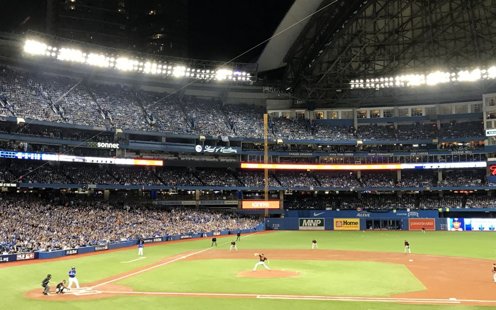 The 2016 American League Wild Card Game held at the Rogers Centre