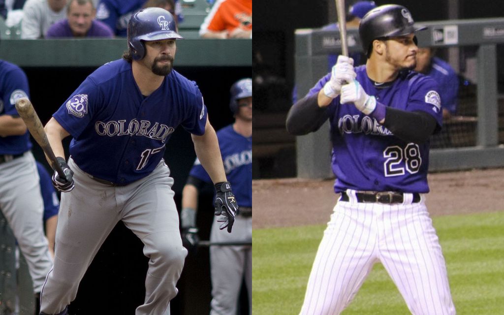 Todd Helton & Nolan Arenado
