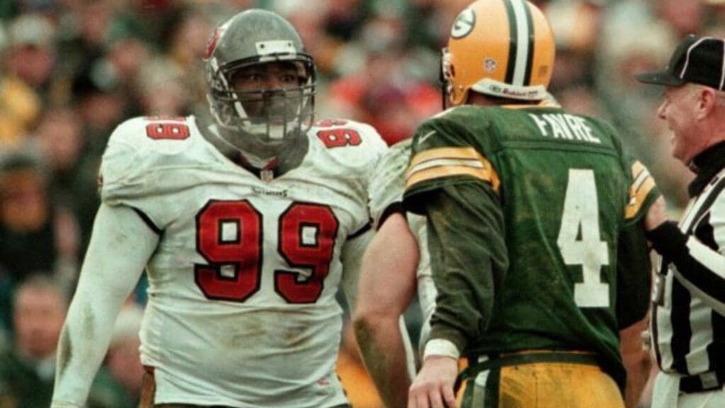 Warren Sapp vs. Brett Favre